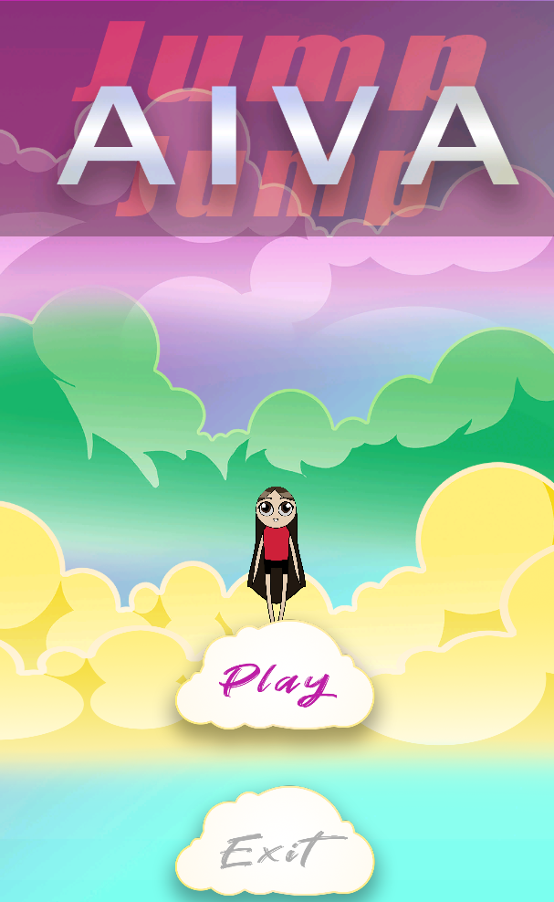 Title screen of Jump Aiva Jump