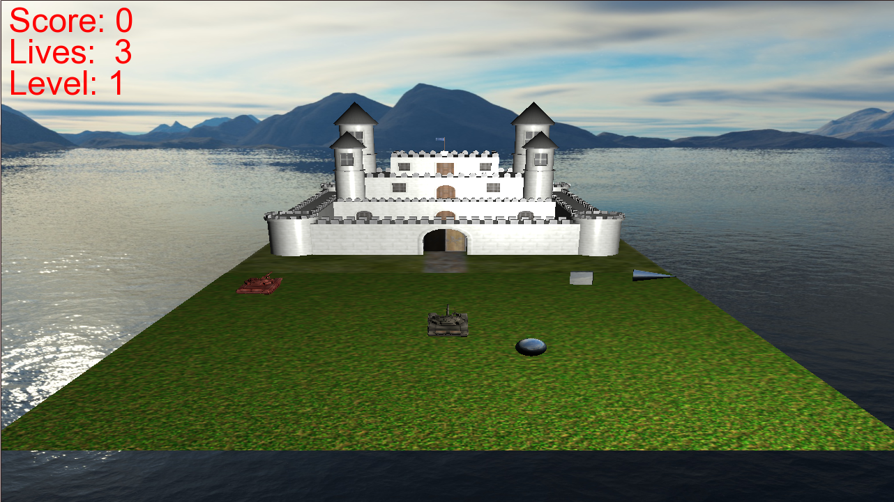 3D Tank Game screenshot 1