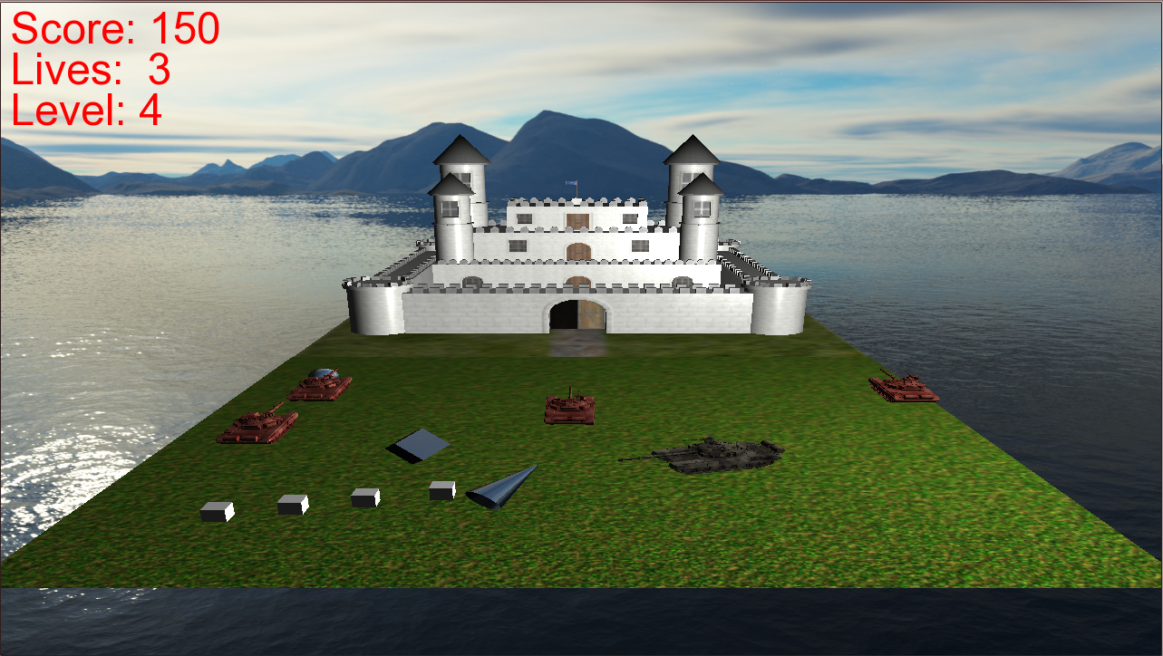 3D Tank Game screenshot 2